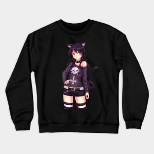 Goth Teen Crewneck Sweatshirt